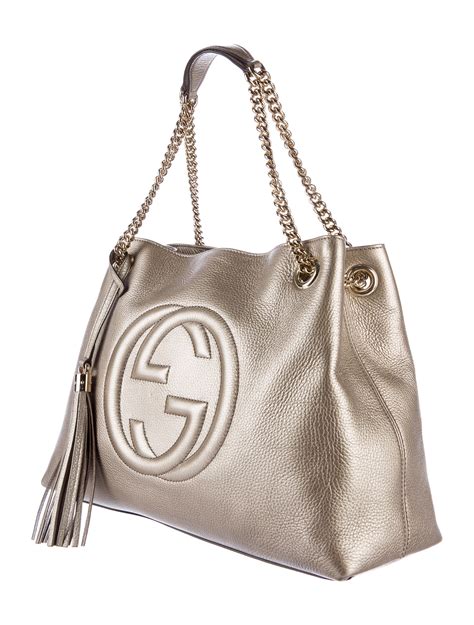 gucci bag silver chain|gucci shoulder bag with chain.